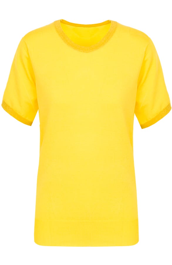 Luxury Wanted Top Geel – shoparchief, foto 1