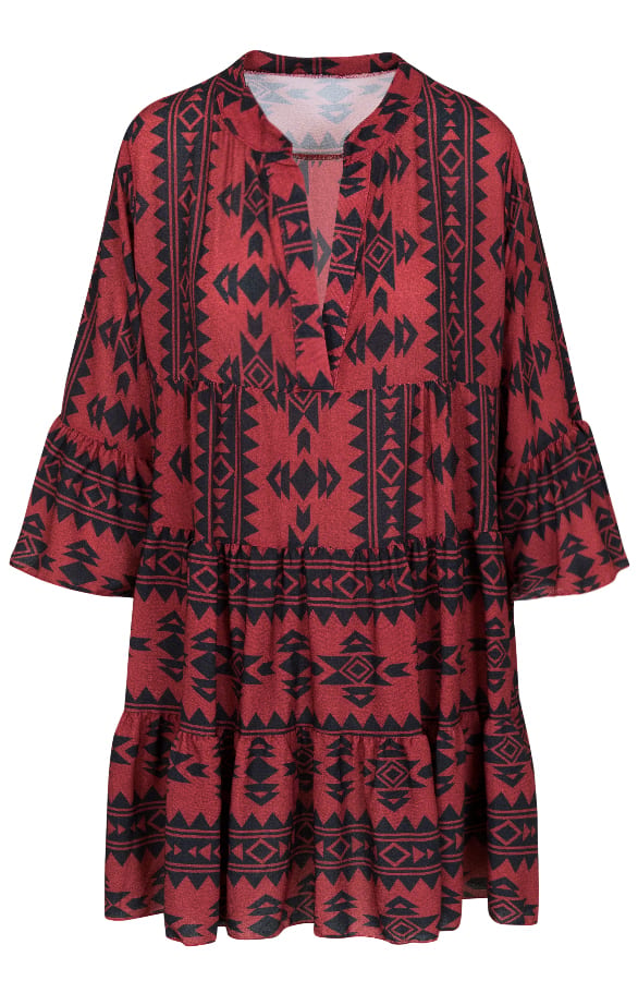 Noa Aztec Tuniek Bordeaux – shoparchief, foto 1