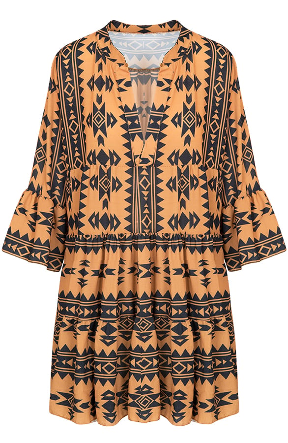Noa Aztec Tuniek Okergeel – shoparchief, foto 1