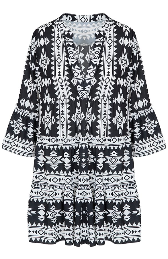 Noa Aztec Tuniek Zwart – shoparchief, foto 1