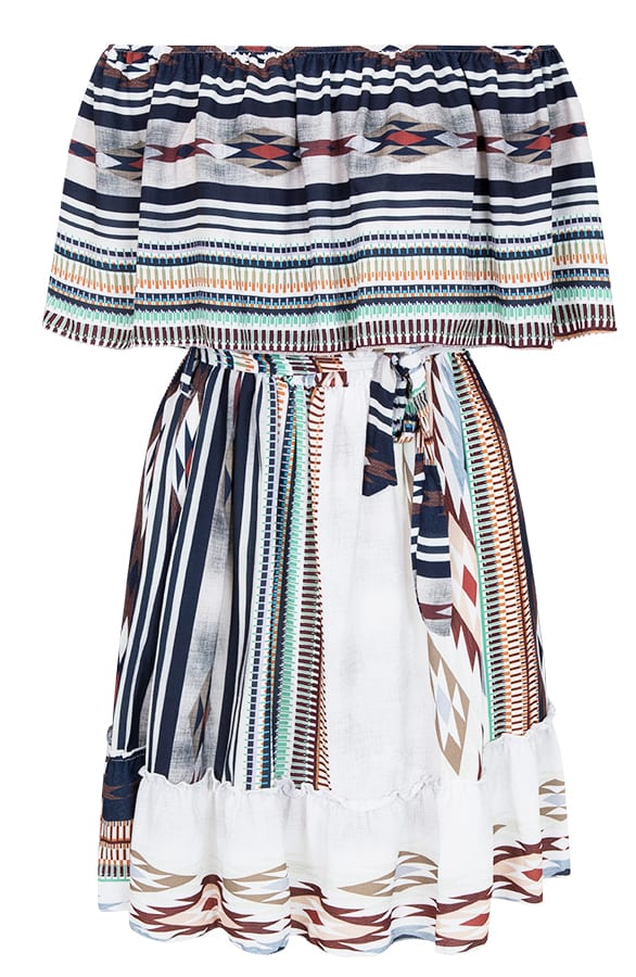 Noa Mexican Jurk Wit – shoparchief, foto 1