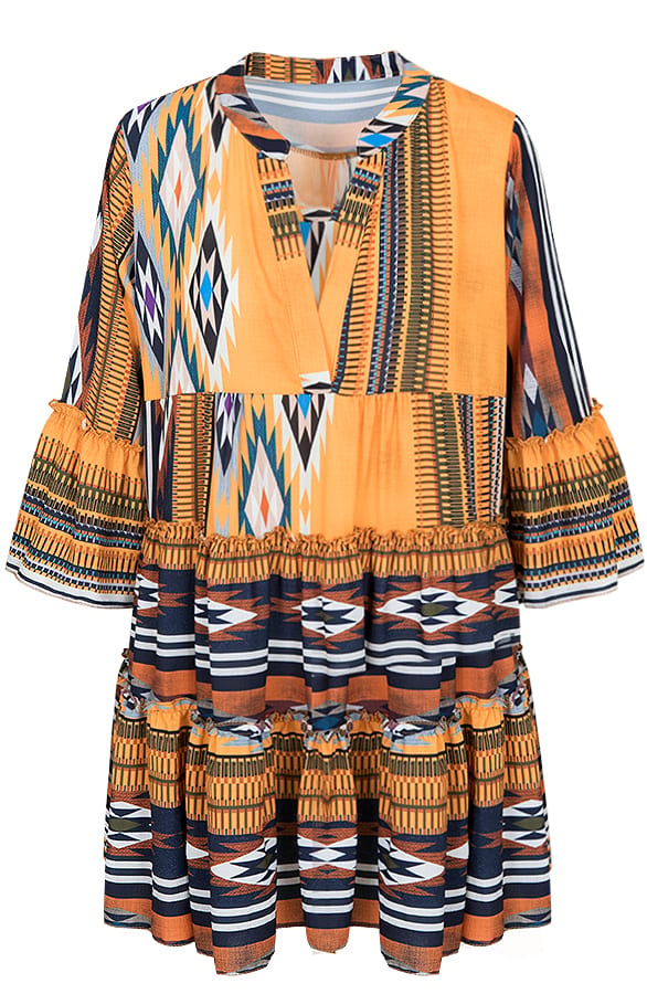 Noa Mexican Tuniek Geel – shoparchief, foto 1