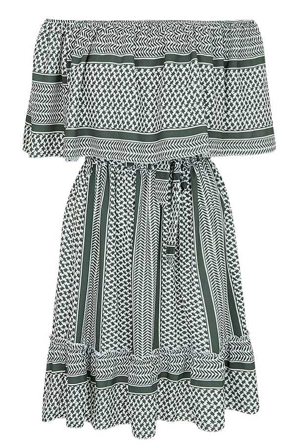 Noa Print Jurk Army – shoparchief, foto 1