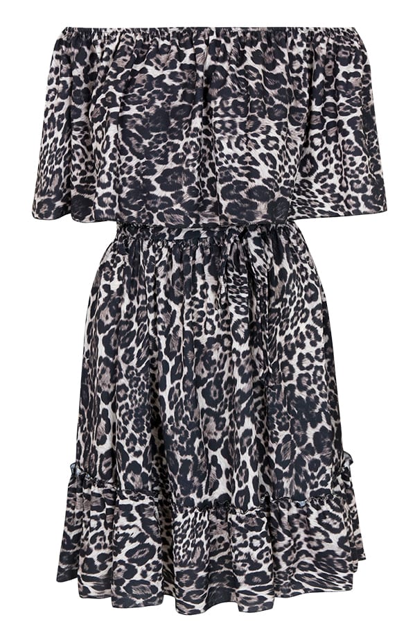 Noa Panter Jurk Bruin – shoparchief, foto 1