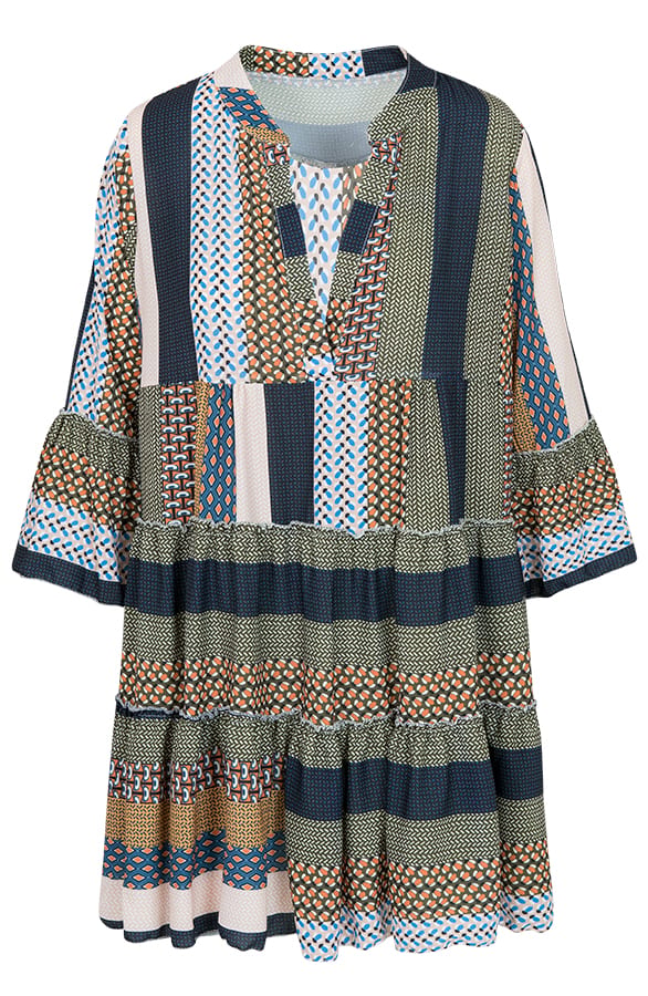 Noa Patchwork Tuniek Army – shoparchief, foto 1