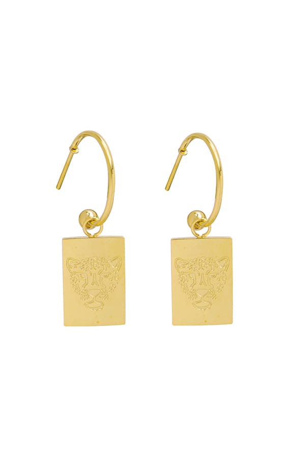 Stay Wild Oorbellen Goud – shoparchief, foto 1