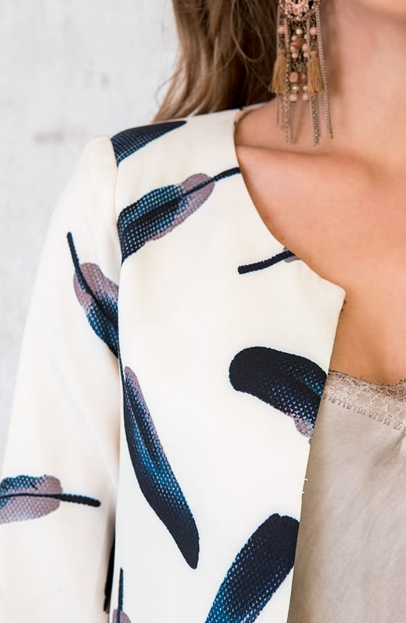 Limited Feather Jacket – shoparchief, foto 5