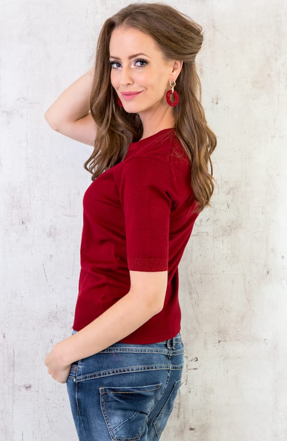 Luxury Wanted Top Bordeaux – shoparchief, foto 7