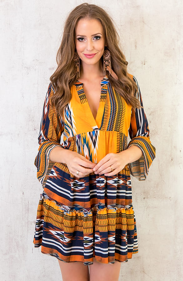 Noa Mexican Tuniek Geel – shoparchief, foto 2