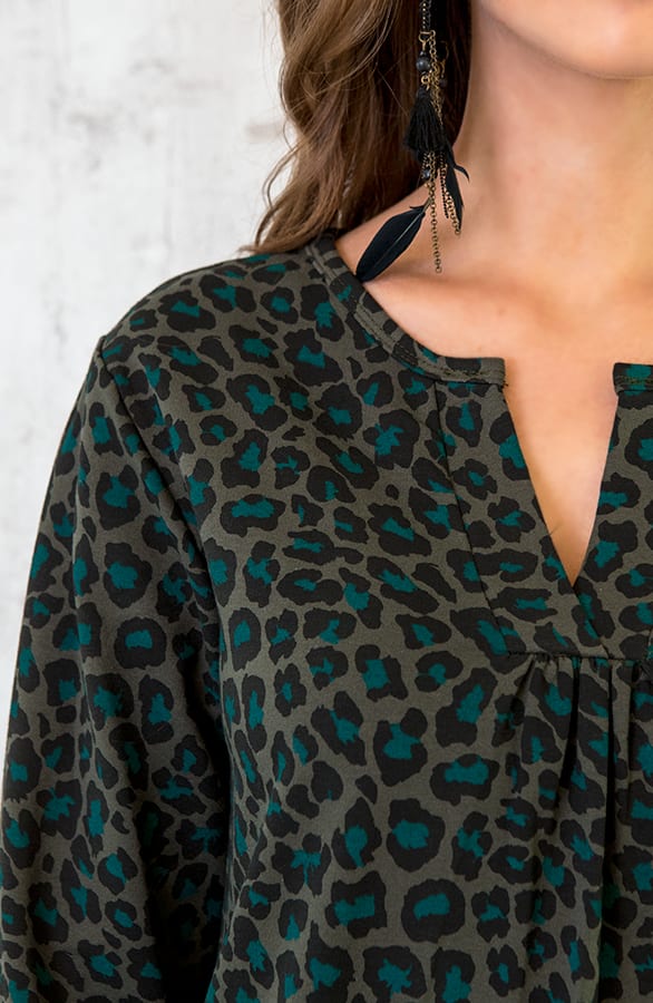 Panter Tuniek Legergroen – shoparchief, foto 4
