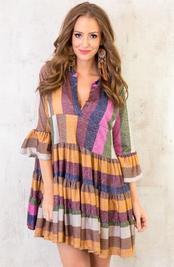 Noa Tuniek Striped Shine – shoparchief, foto 3