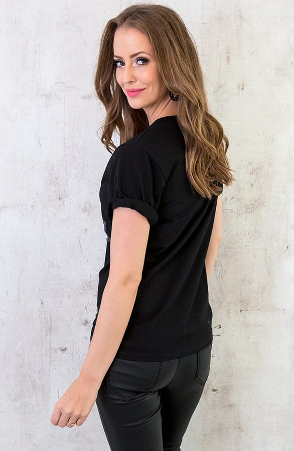 Hot Lips Top Zwart – shoparchief, foto 5