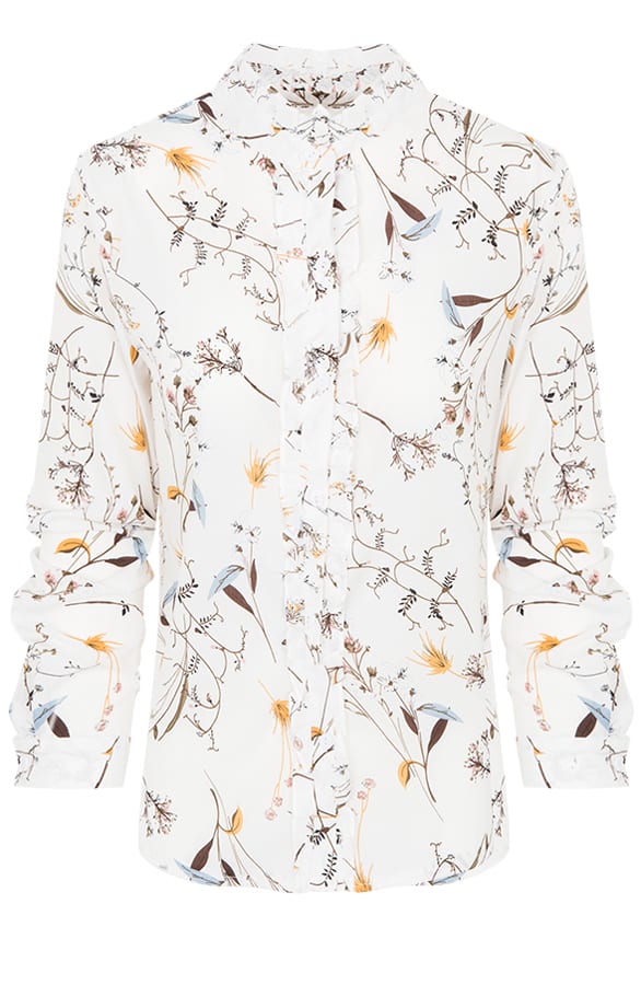 Bloemen Blouse Wit – shoparchief, foto 1