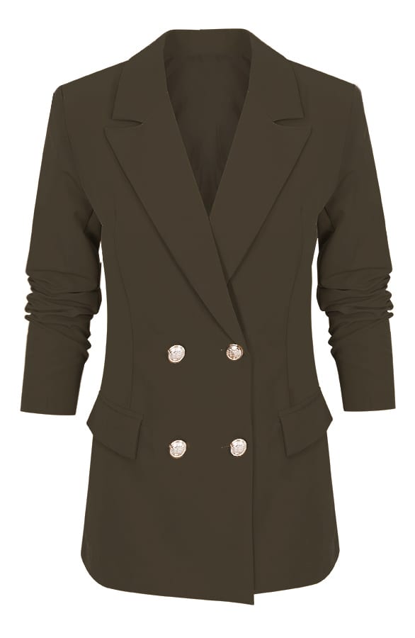 Button Blazer Army – shoparchief, foto 1