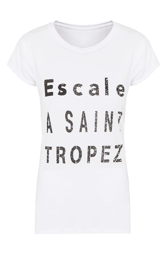 Escale Saint Tropez Top Wit – shoparchief, foto 1