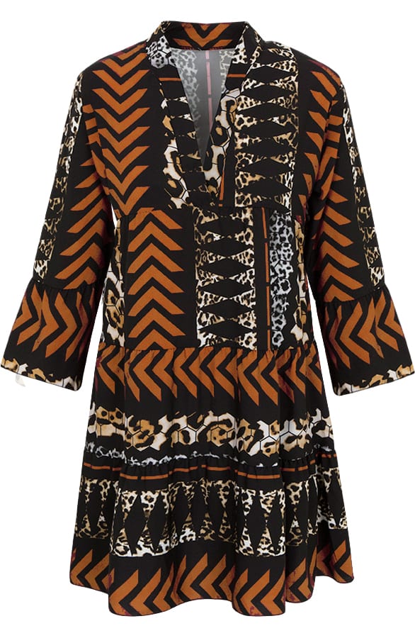 Fay Tuniek Aztec Panter Cognac – shoparchief, foto 1