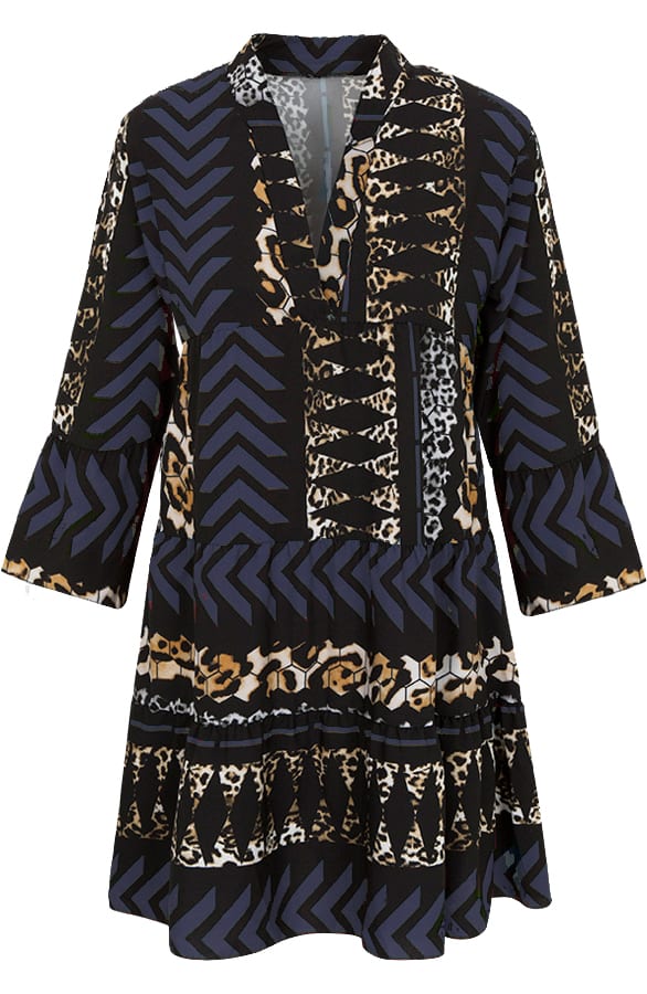 Fay Tuniek Aztec Panter Navy – shoparchief, foto 1