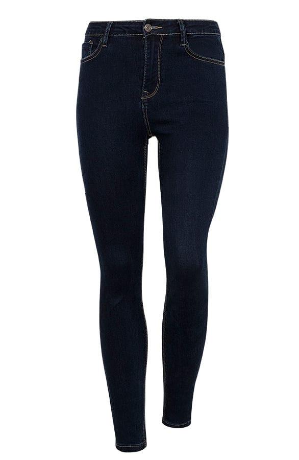 High Waist Spijkerbroek Donker – shoparchief, foto 1