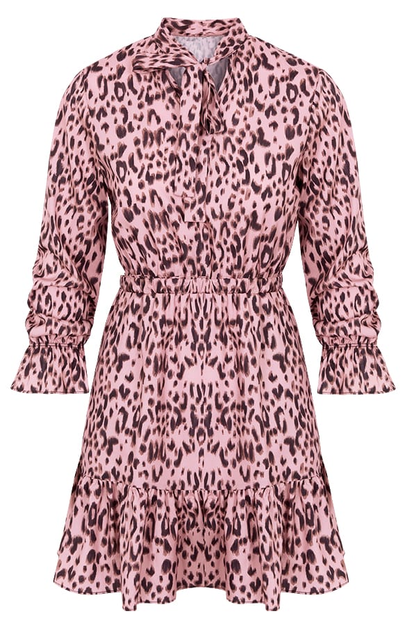 Panterprint Jurk Roze – shoparchief, foto 1
