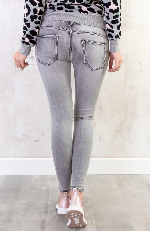 Skinny Jeans Grijs – shoparchief, foto 4