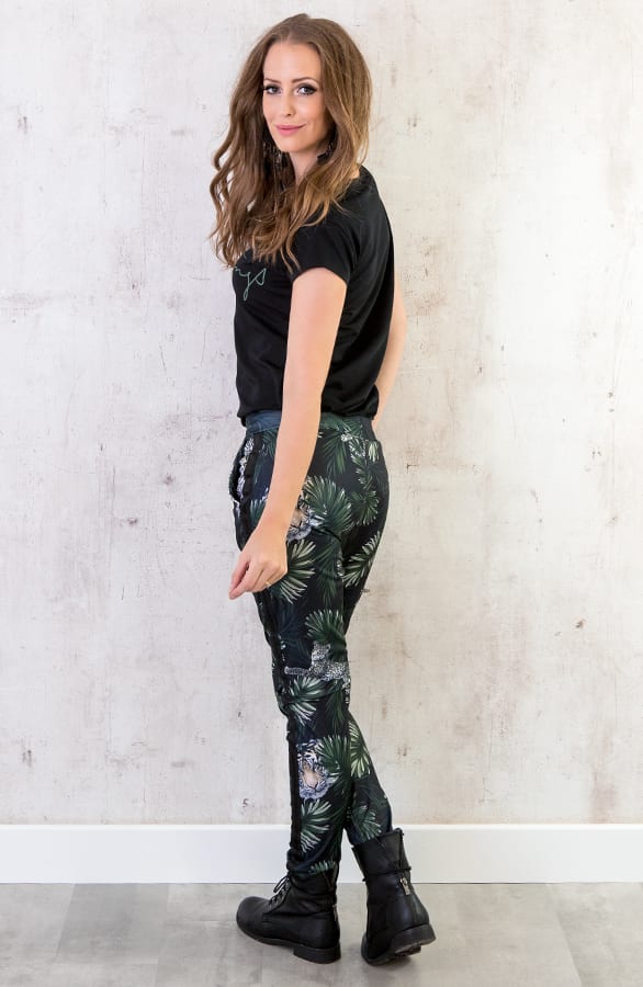 Jogging broek Leopard Groen – shoparchief, foto 7