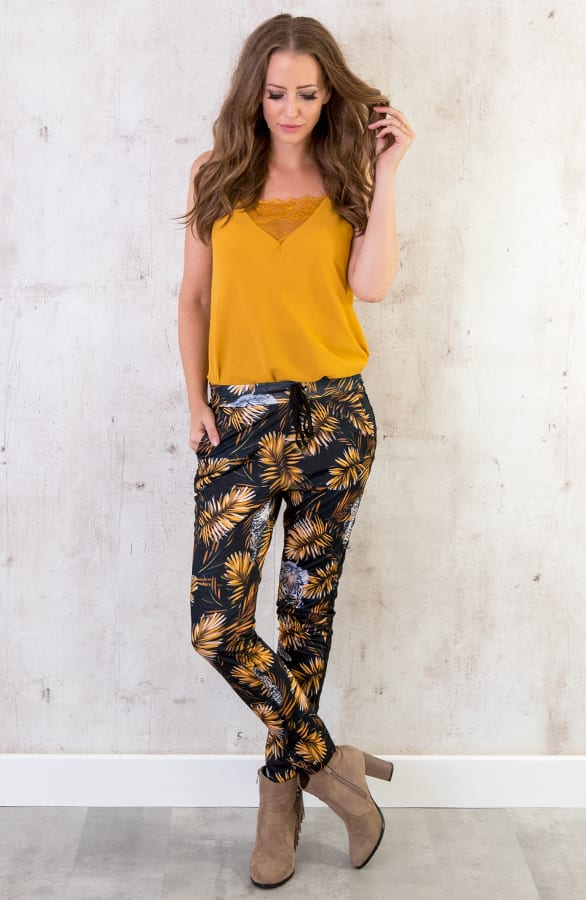 Jogging broek Leopard Oker – shoparchief, foto 6