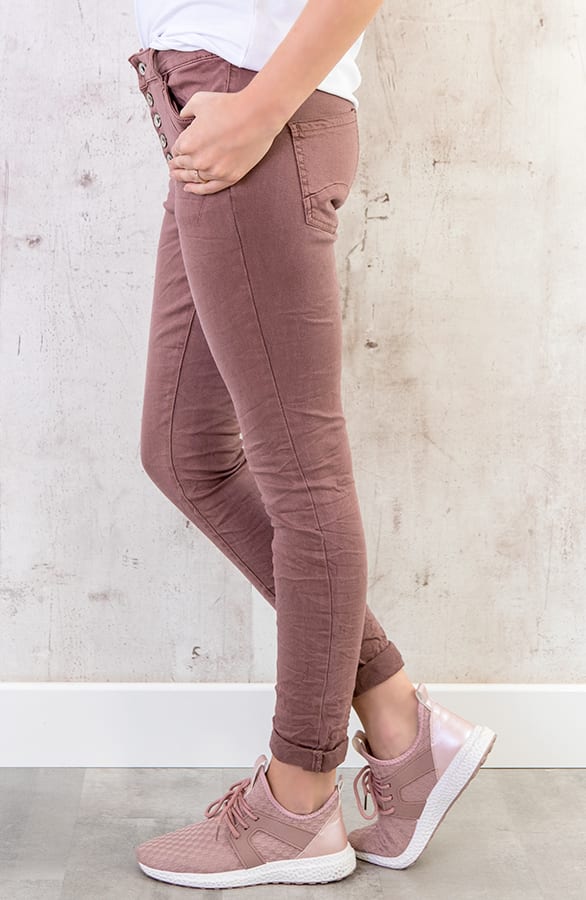 Chino Jeans Oud Roze – shoparchief, foto 3
