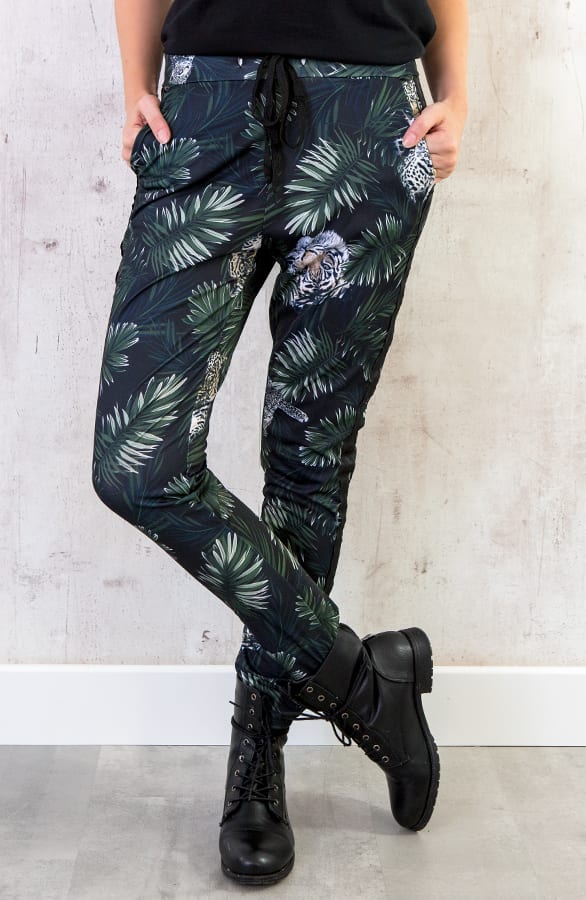 Jogging broek Leopard Groen – shoparchief, foto 2