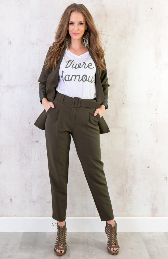Pantalon Met Riem Army – shoparchief, foto 7