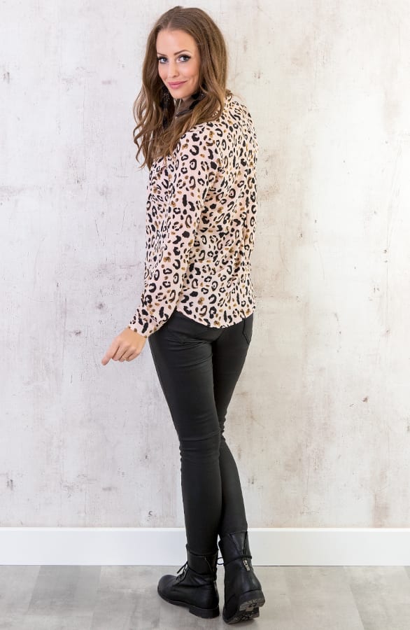 Panter Blouse Roze – shoparchief, foto 4