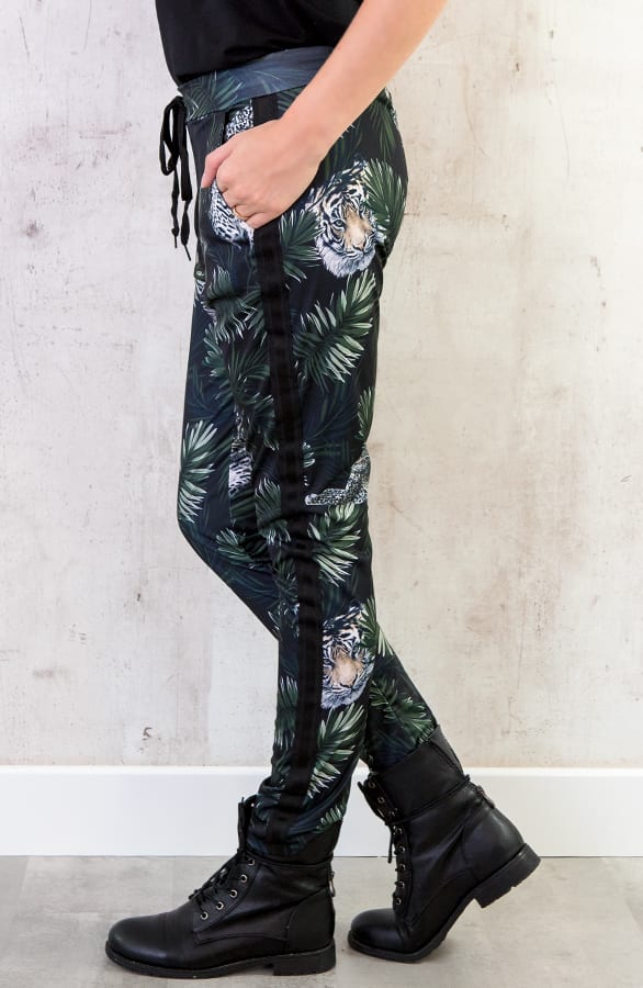 Jogging broek Leopard Groen – shoparchief, foto 3