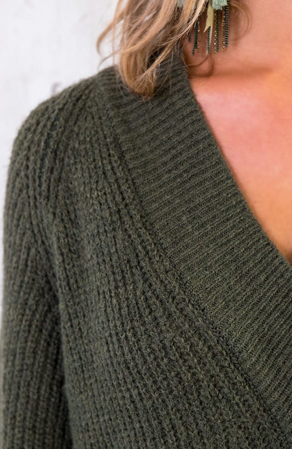 Oversized Tuniek Gebreid Army – shoparchief, foto 6