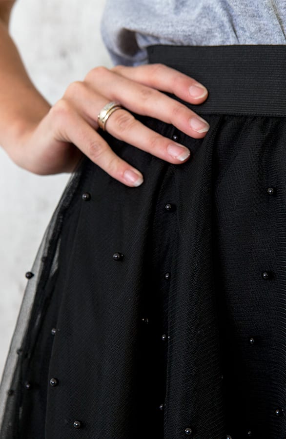 Tule Rok Met Parels – shoparchief, foto 6