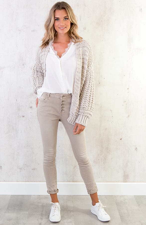 Chino Jeans Beige – shoparchief, foto 5