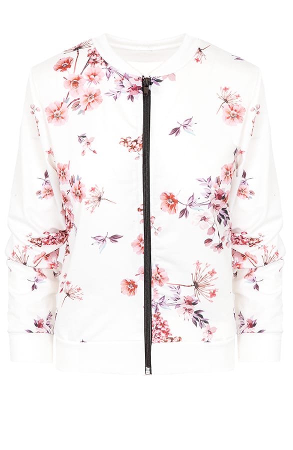 Bloemen Jacket Wit – shoparchief, foto 1
