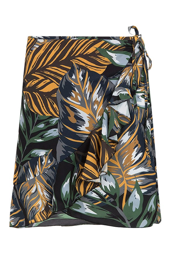 Palm Wikkelrok Okergeel – shoparchief, foto 1