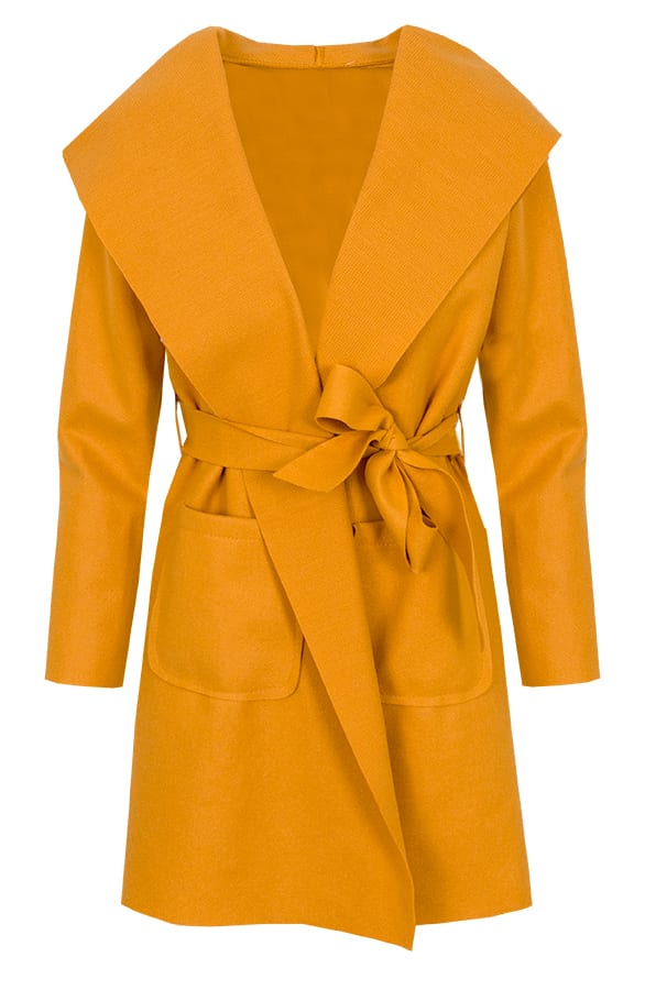 Wanted Coat Short Oker – shoparchief, foto 1