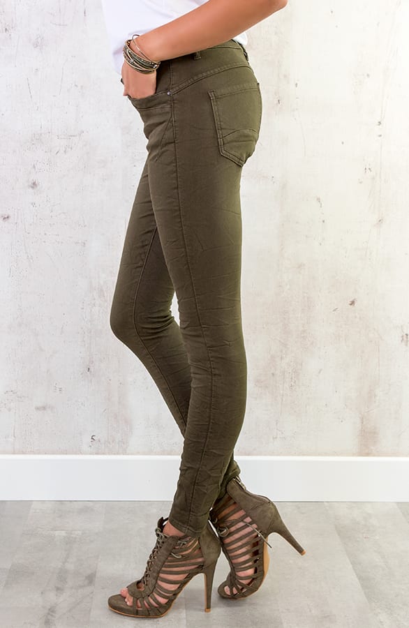 Chino Jeans Legergroen – shoparchief, foto 4