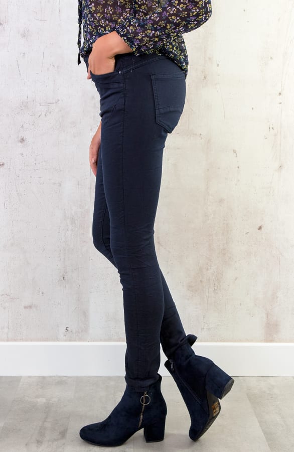 Chino Jeans MarineBlauw – shoparchief, foto 3