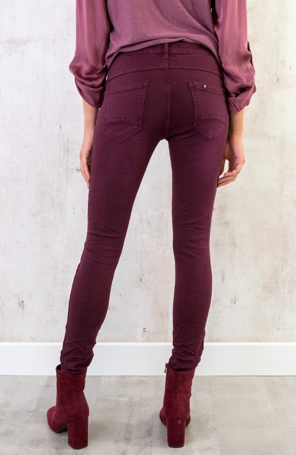 Chino Jeans Bordeaux – shoparchief, foto 4