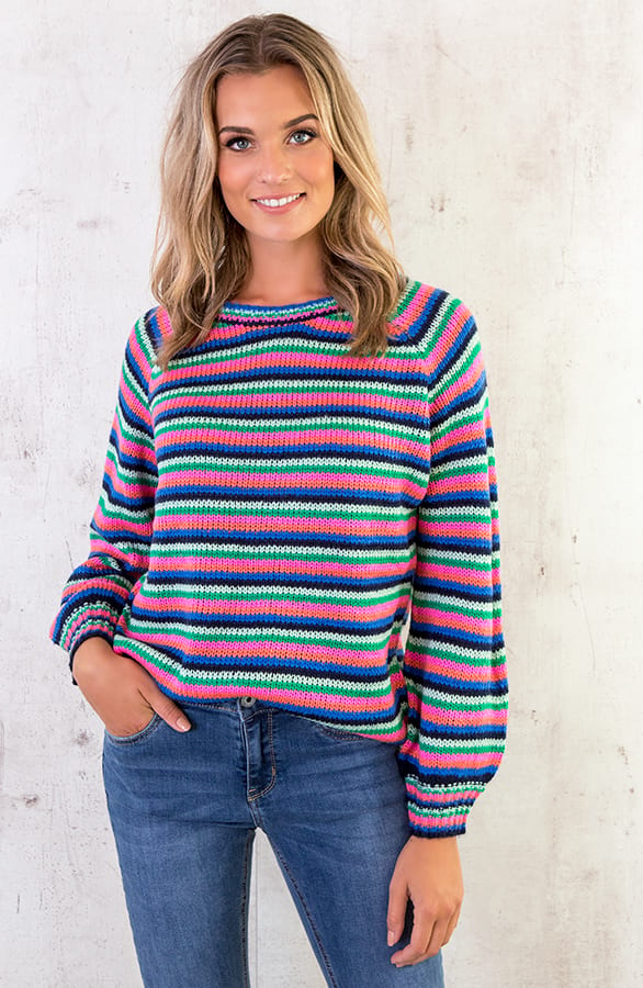 Neon Stripes Trui – shoparchief, foto 2