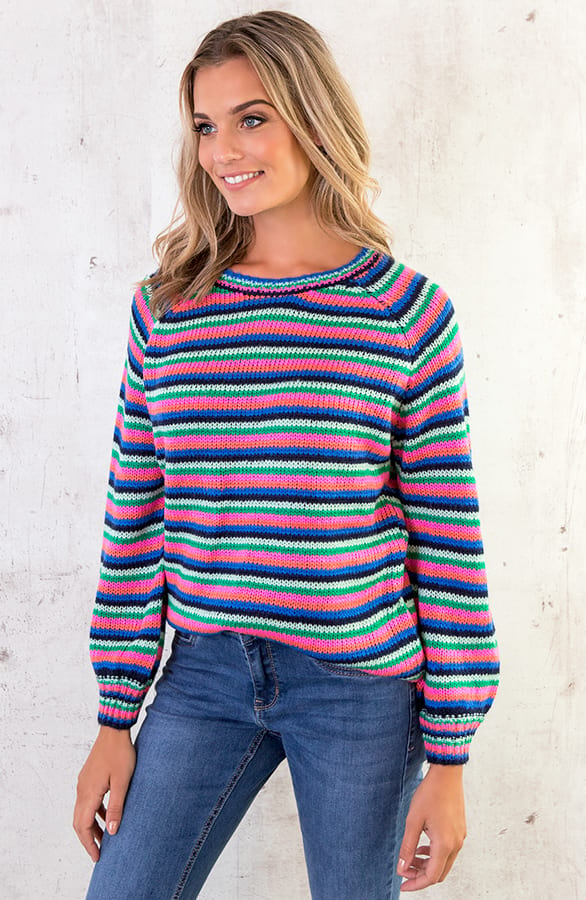 Neon Stripes Trui – shoparchief, foto 5