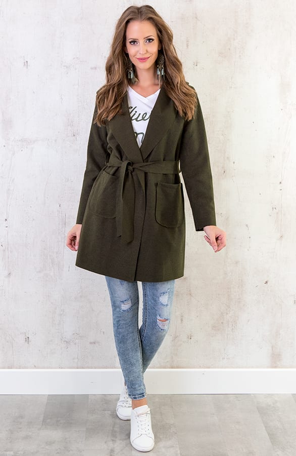 Wanted Coat Short Army – shoparchief, foto 3