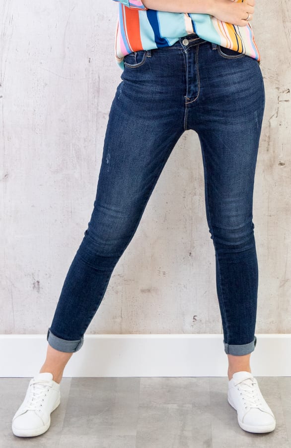 High Waist Skinny Jeans – shoparchief, foto 2