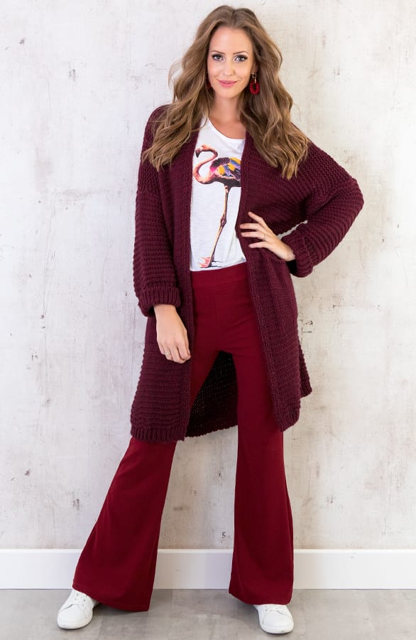 Flair Broek Bordeaux – shoparchief, foto 4