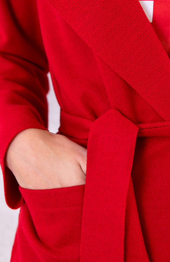 Wanted Coat Short Rood – shoparchief, foto 6