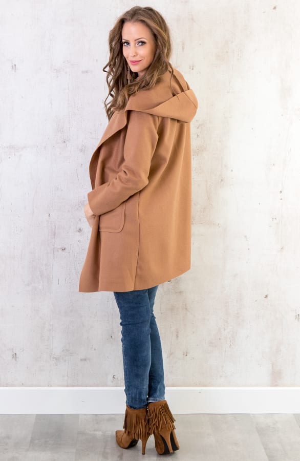 Wanted Coat Short Camel – shoparchief, foto 4