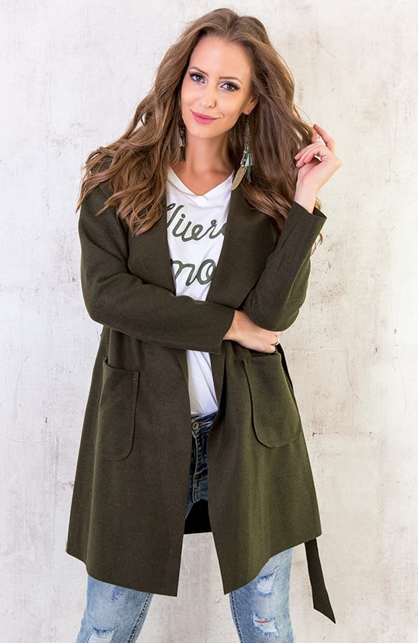 Wanted Coat Short Army – shoparchief, foto 2