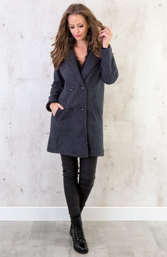 Teddy Coat Grijs – shoparchief, foto 5