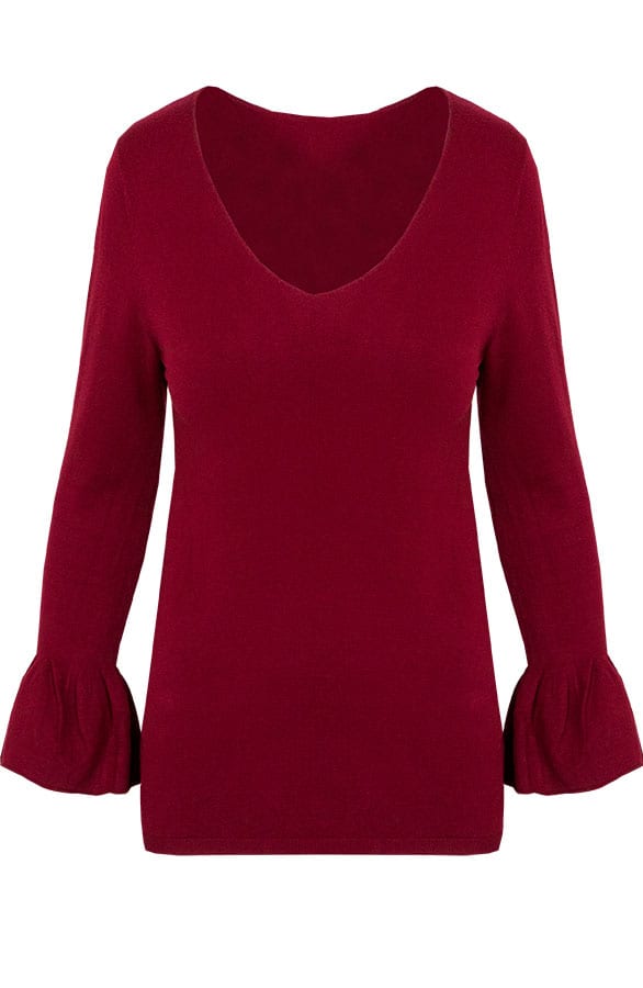 Flared Top Bordeaux – shoparchief, foto 1